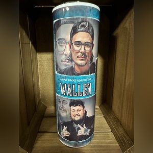 Stainless steel tumbler 30oz Morgan Wallen, jelly roll, Hardy